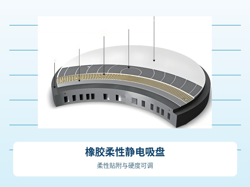 橡胶柔性静电吸盘